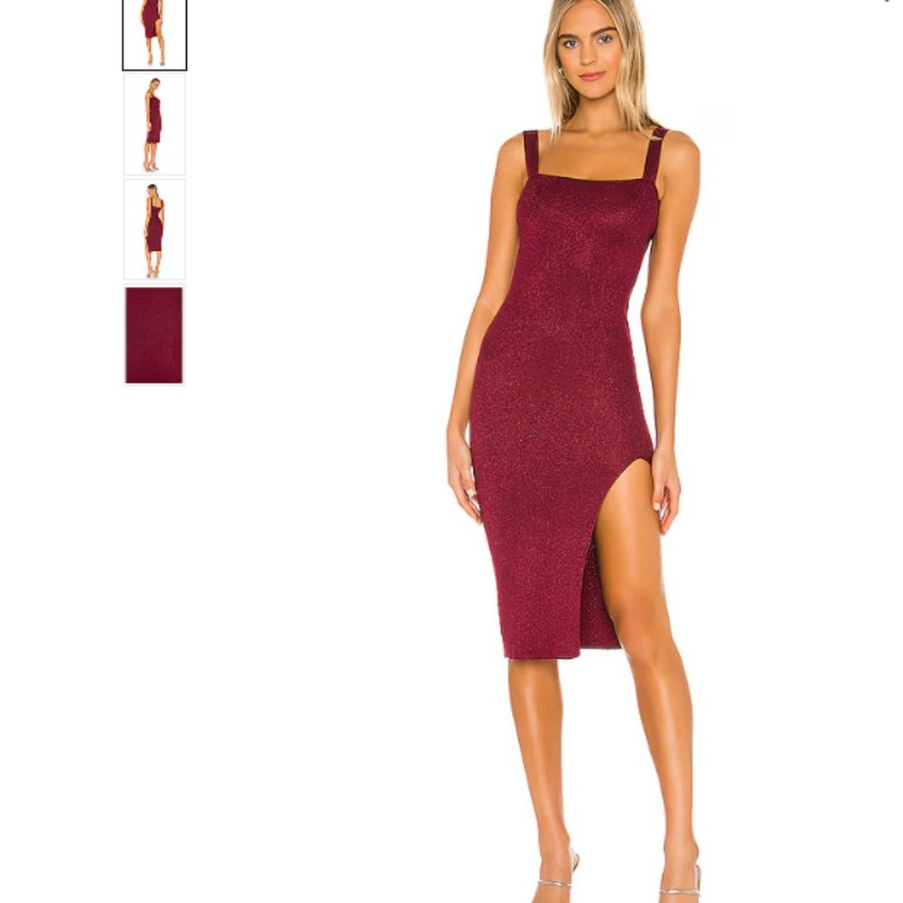 Revolve - Superdown Zoe Square Neck Dress